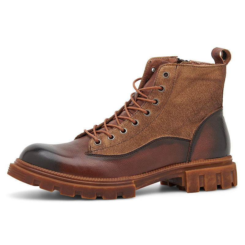 Fashion Men's Vintage High Top Martin Boots