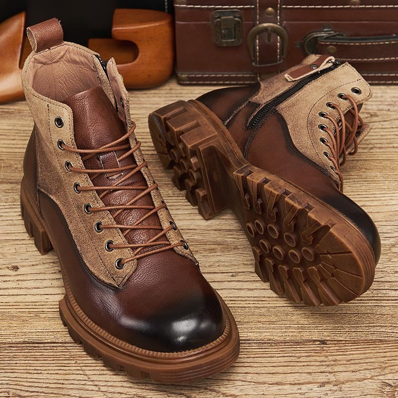 Fashion Men's Vintage High Top Martin Boots