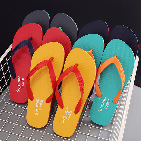 Flip Flops Beach Shoes Men Thong Sandals Summer Sandalias