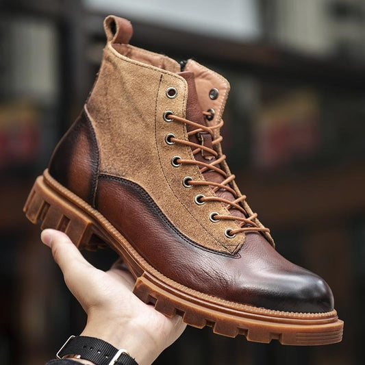 Fashion Men's Vintage High Top Martin Boots